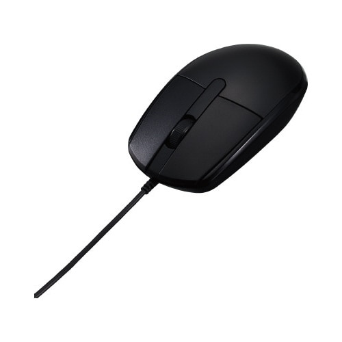 有線マウス 3ボタン ブラック 3個