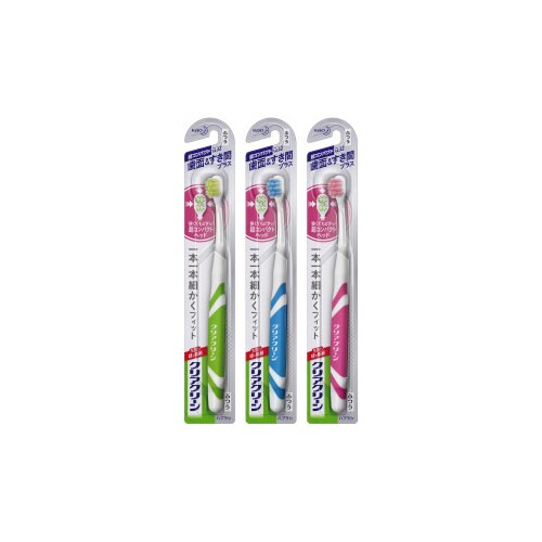 クリアCハブラシ歯面&すき間+超コンパクト×12