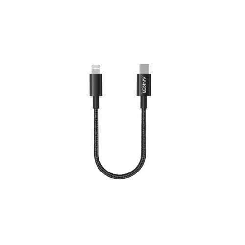 USB−C & ライトニング ケーブル 0.3m