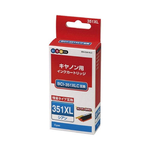 いろはink BCI−351XLC互換 シアン