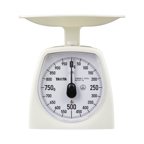 アナログクッキングスケール ホワイト