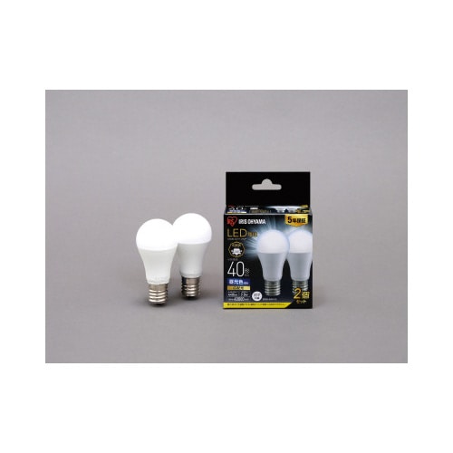 LED電球E17 広配光40形 昼光色 2個入×5