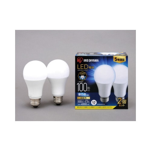LED電球E26 広配光100形昼白色 2個入×5