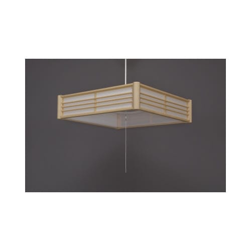 和風ペンダントライト 12畳調色 籠目