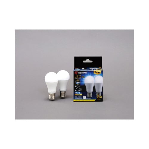 LED電球E17 広配光25形 昼白色 2個入×5