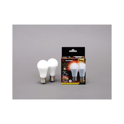 LED電球E17 広配光25形 電球色 2個入×5