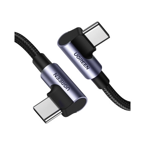 USB−C 両端L字 急速充電ケーブル 2m