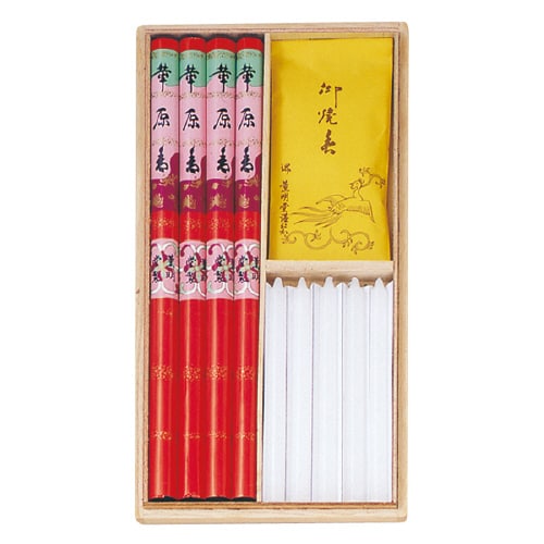 三種香進物用桐箱入り