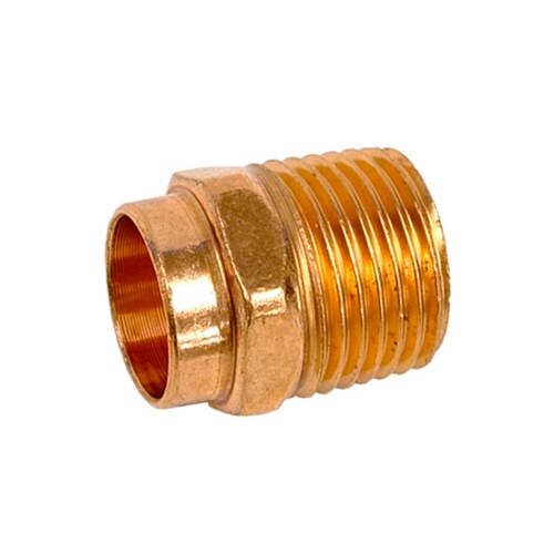 銅管外ネジアダプター