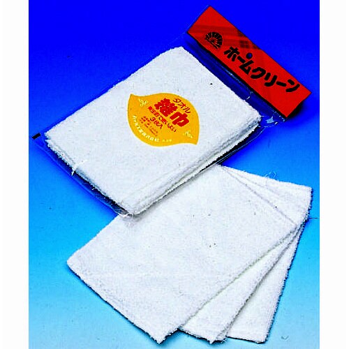 太陽雑巾白3枚入