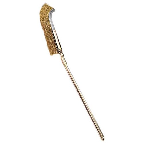 チャンネルブラシJ型真鍮