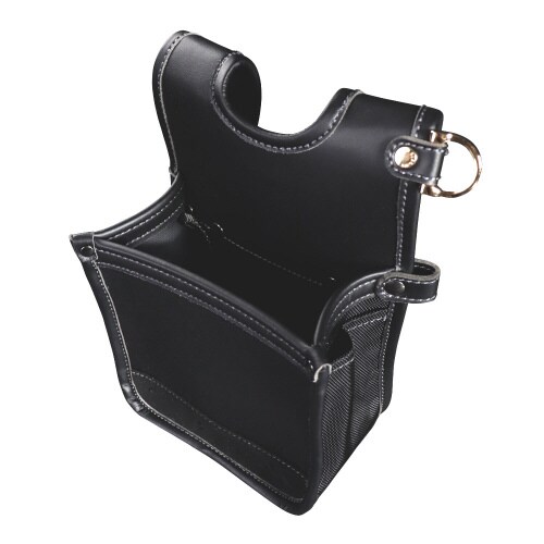 建築薄型腰袋1段(黒金)