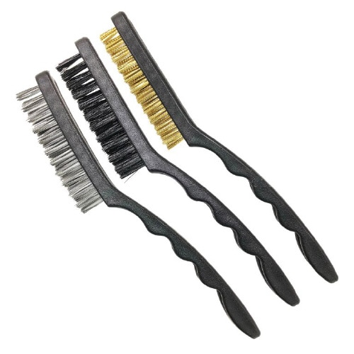 3本組ワイヤーブラシ