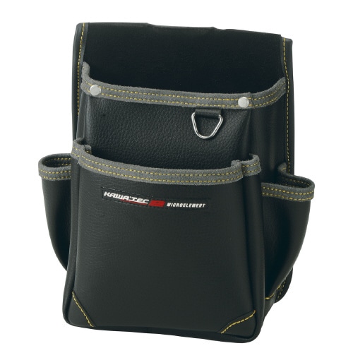 KE−822B電工用腰袋2段BK