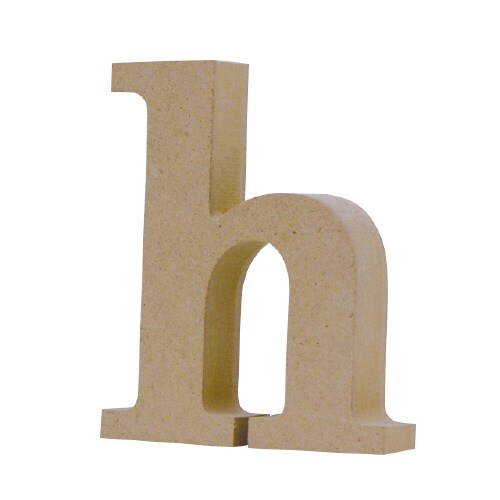 アルファベットレター小文字h