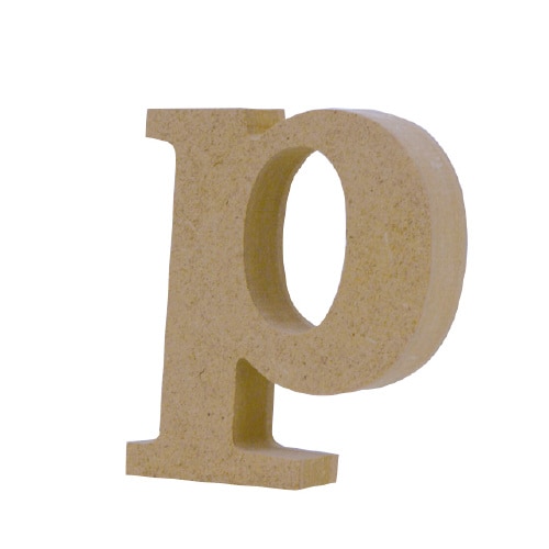 アルファベットレター小文字p・q