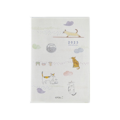 ポケットダイアリーB6 ネコ柄