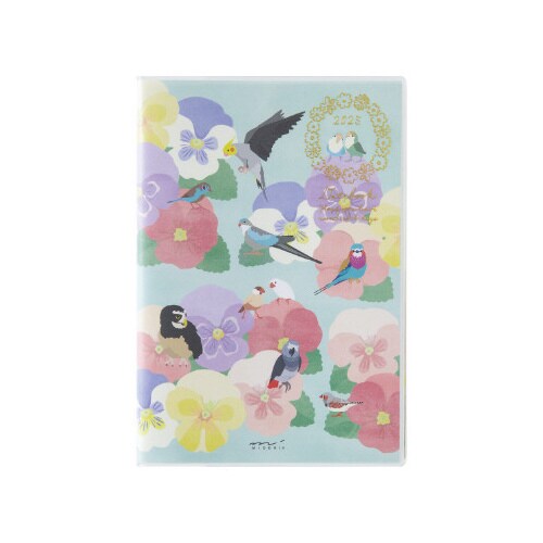 ポケットダイアリーB6 トリ柄