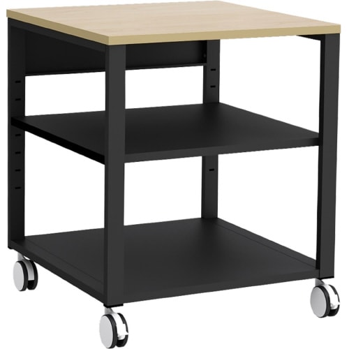 プリンタテーブル660 ナチュラル/ブラック