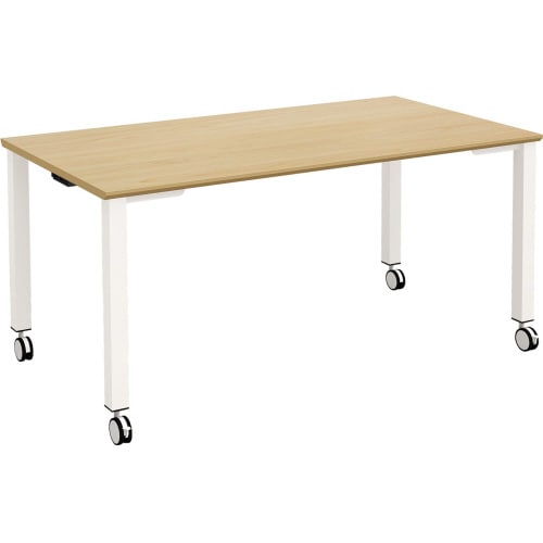 TASテーブル キャスター 1580 NA/WH