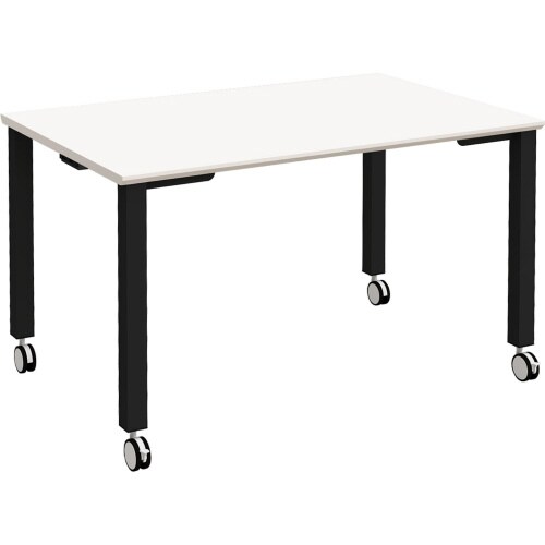 TASテーブル キャスター 1280 WH/BK