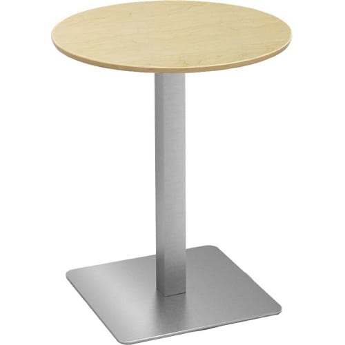 カフェテーブル60 丸NA ステンレス角脚