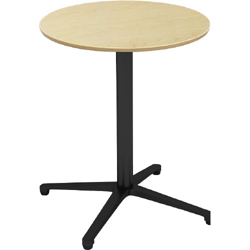 カフェテーブル60 丸NA アルミX脚ブラック