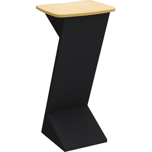 インフォメーションステージ ナチュラル/ブラック