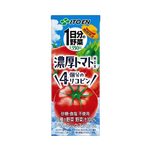 紙1日分の野菜濃厚トマトmix 200ml 24本