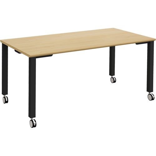 TASテーブル キャスター 1580 NA/BK