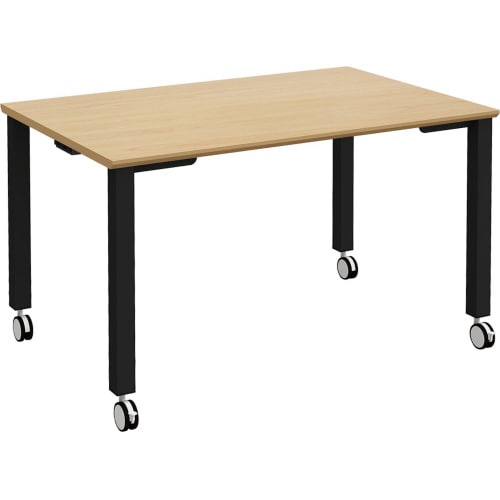 TASテーブル キャスター 1280 NA/BK