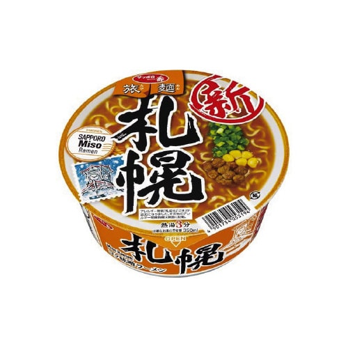 旅麺 札幌 味噌ラーメン カップ 76g ×12