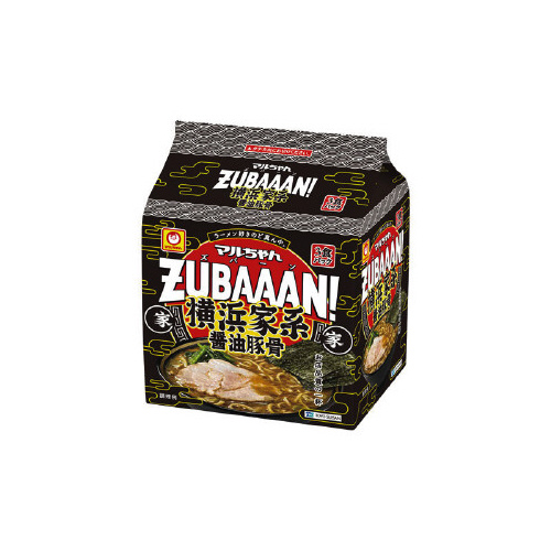 ZUBAAAN横浜家系醤油豚骨 130g×3