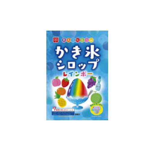 レインボーかき氷シロップ 147g ×12