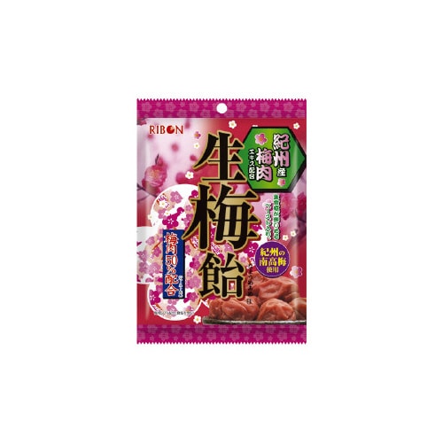 リボン 紀州梅肉生梅飴 54g ×12