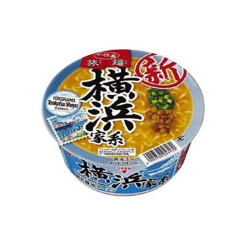 旅麺 横浜家系 豚骨醤油ラーメン 75g ×12