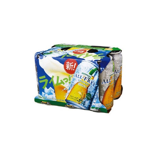 オールフリーライムショット 6缶パック ×4