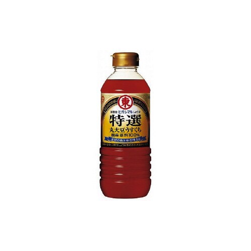特選 丸大豆うすくちしょうゆ 500ml ×12