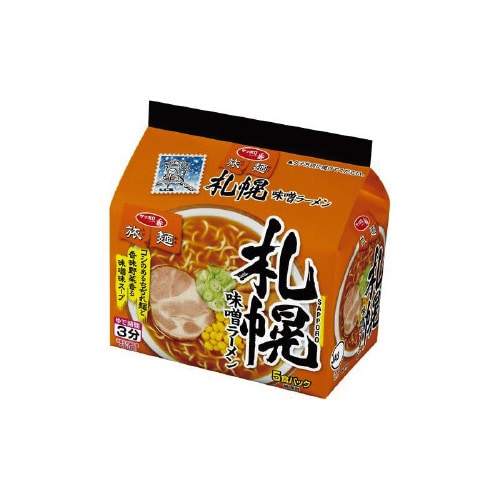 旅麺 札幌味噌ラーメン 80g×5食 ×6