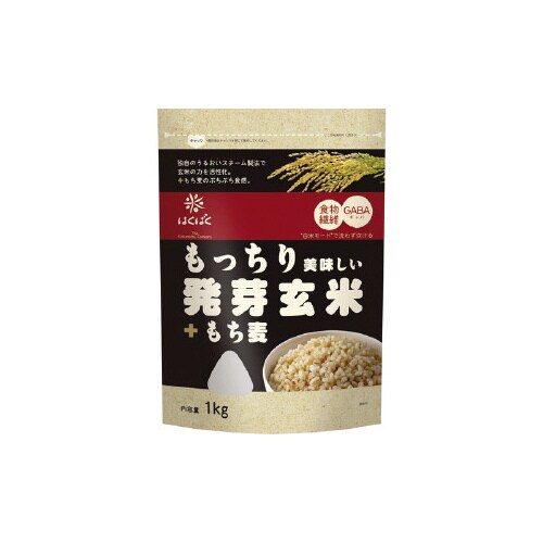 もっちり美味しい発芽玄米もち麦 1Kg ×6