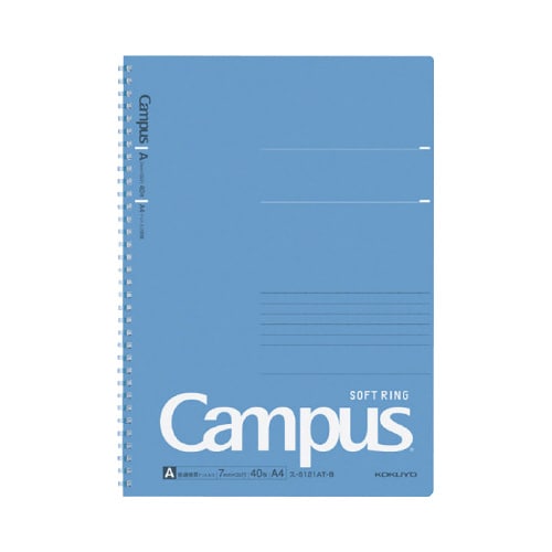 キャンパスソフトリングノートドット入り罫線X10