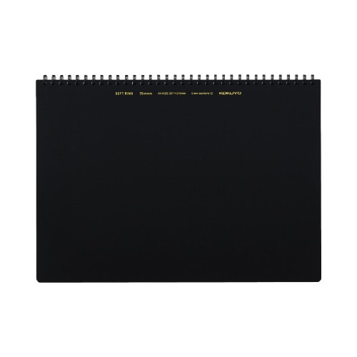 ソフトリングノート(ビジネス)方眼罫X10