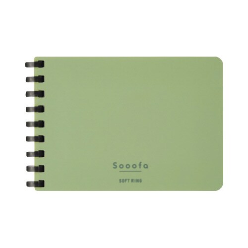 ソフトリングノート<スーファ>4mm方眼罫X10