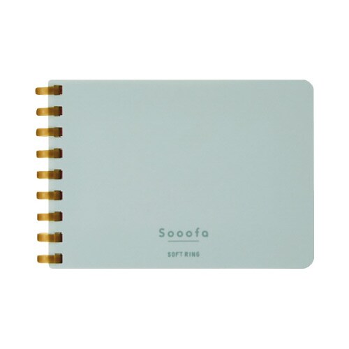 ソフトリングノート<スーファ>4mm方眼罫X10