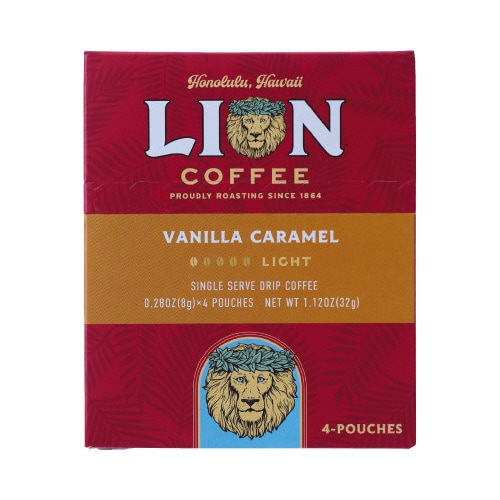 ライオンコーヒー バニラキャラメル 4P×3