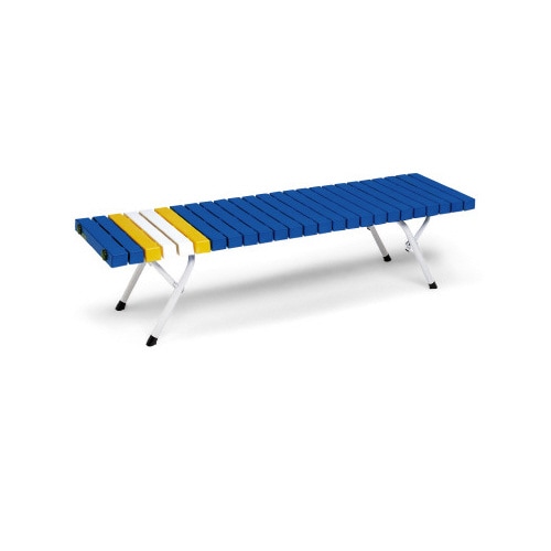 折りたたみホームベンチ 1500 青