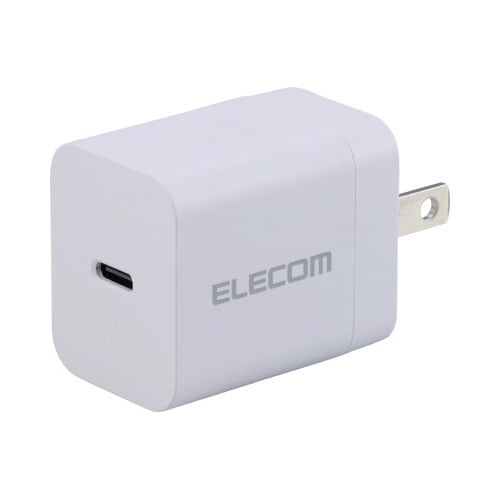 Type−C充電器 PD20W 折りたたみ 白