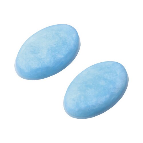 スマホ冷却パッドモバピタッCool2個薄青