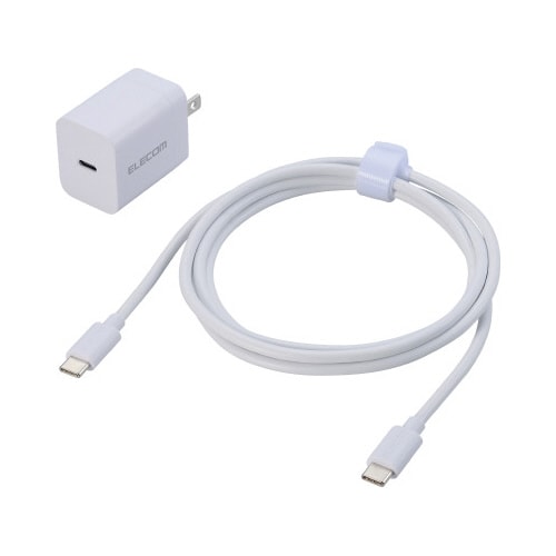 Type−C充電器 ケーブル付属 1.5m 白