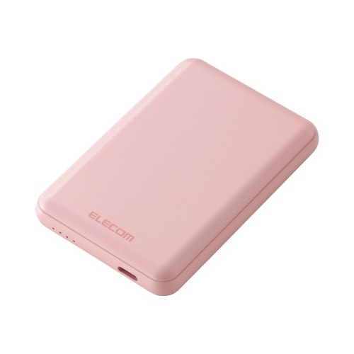 モバイルバッテリー 5000mAh C×1 桃